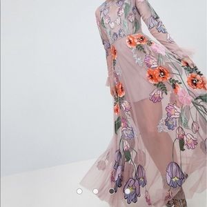 ISO this ASOS floral embroidered maxi dress!